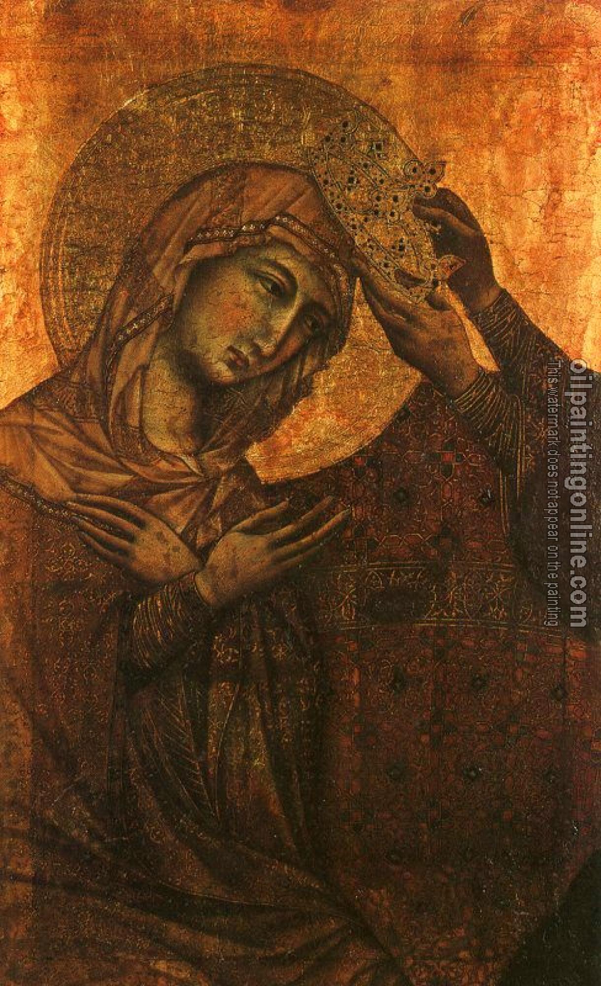 Buoninsegna, Duccio di - Coronation of the Virgin